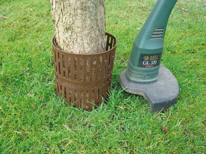 Protection pieds arbres - brun