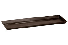 Soucoupe plastique - Extra GrandeBrune, 80x18cm 30mm H
